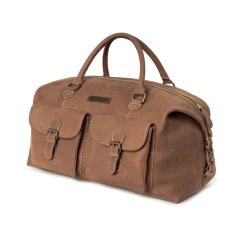 Celokožená taška RAY | 40 l | Havana hnedá