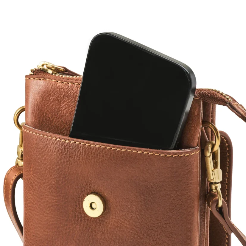 Malá kabelka ANNA | Karamelová