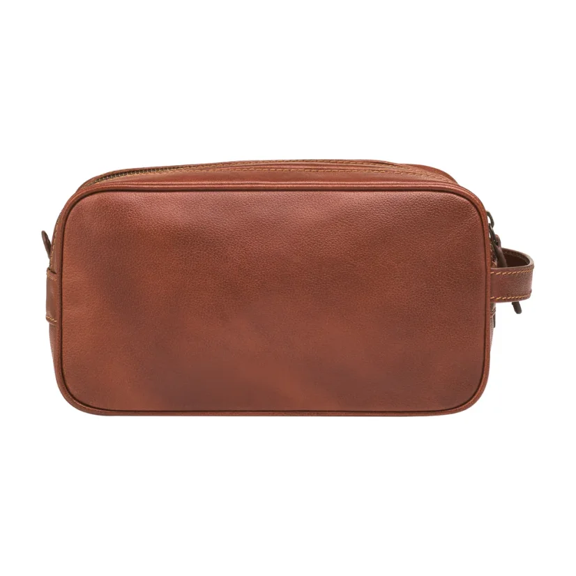 Toiletry Bag ENRICO | Chestnut Brown