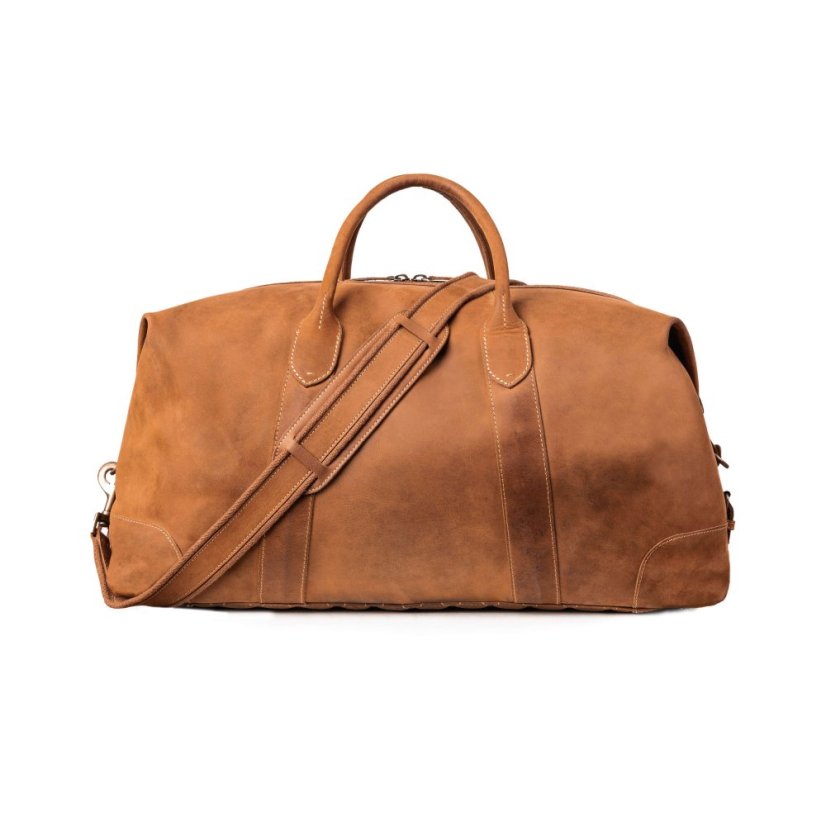 Large Weekender DAVID | 60 - 80 l | Cognac