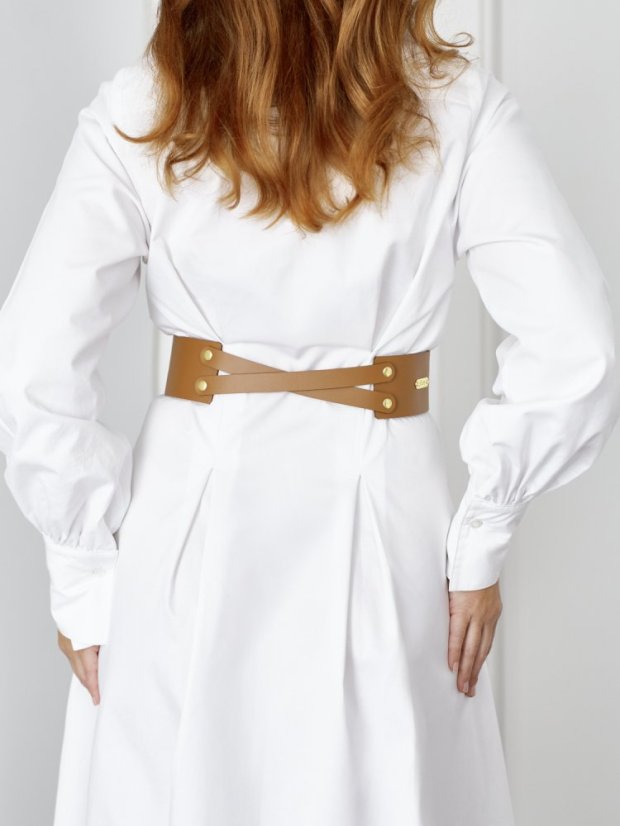 Belt MINERVA | Brown - Size: XS