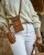 Dvojitá taštička s crossbody popruhom | Hnedá
