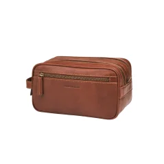 Toiletry Bag ENRICO | Chestnut Brown