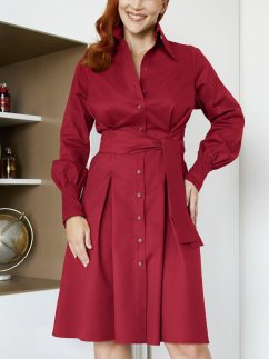 Košeľové šaty | Burgundy